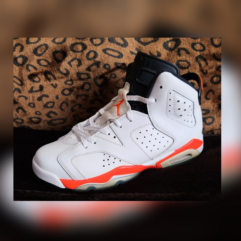 Jordan 6 Retro Infrared White 2014 (GS)